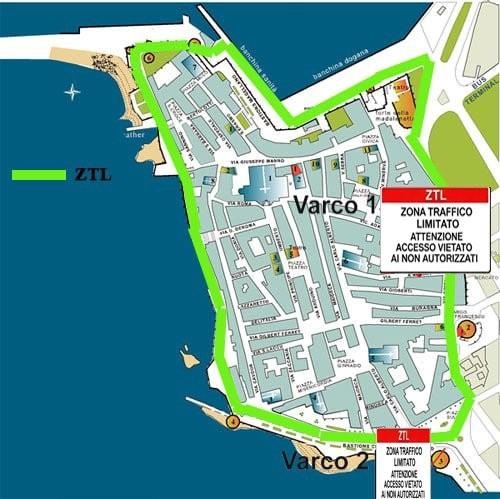 Mappa per organizzare gli spostamenti ad Alghero